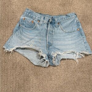 Levi’s Premium 501 Denim Shorts size 25